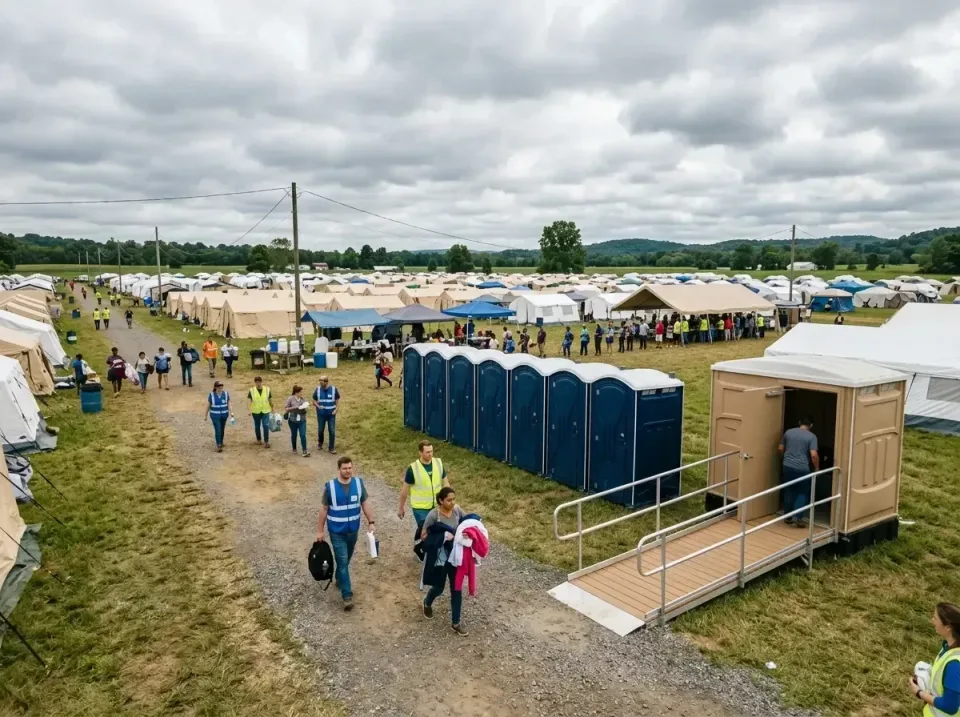 disaster-relief-camp-restrooms-010 — frequently asked questions, Dumpster & Portable Bathrooms Rental in East Bethel, MN